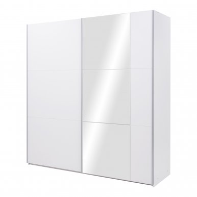 Bastia 200 Sliding door wardrobe (white)