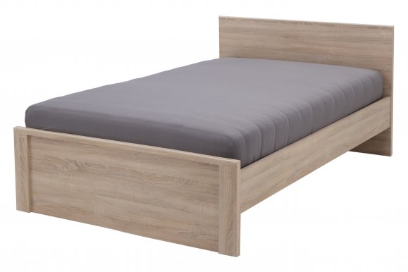 Narton 120+ST Bed with wooden frame