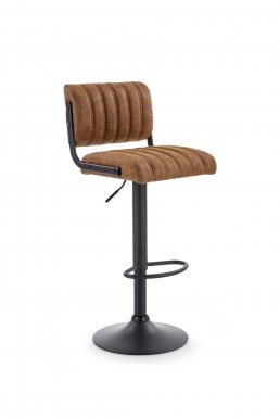 V-CH-H/88 Bar stool (Black/brown)