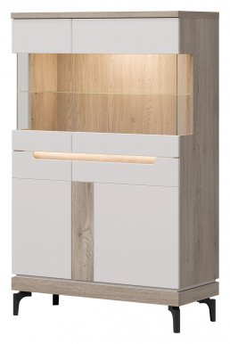 Aston-AN 04 Glass-fronted cabinet
