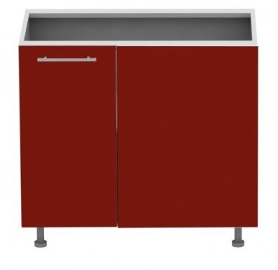 Standard DNRP Cargo 100 cm Gloss acrylic Corner base cabinet 