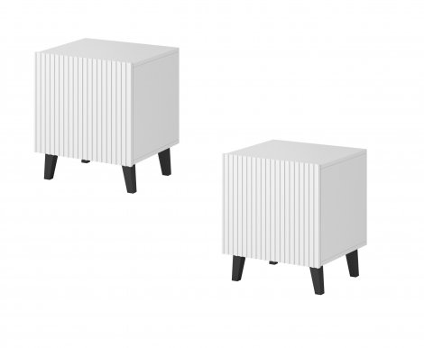 Pafos SZN Bedside 2pcs. White