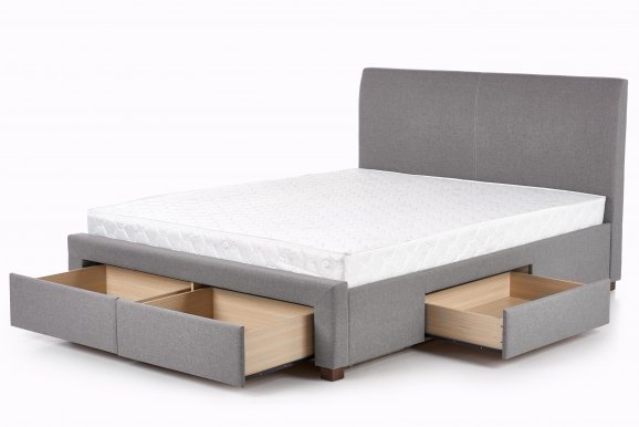 Madena 160 Bed (Grey)
