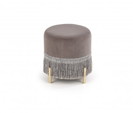 COSBY Pouf (grey/gold)