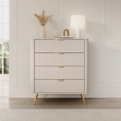 Lante L 4S Beige Kumode