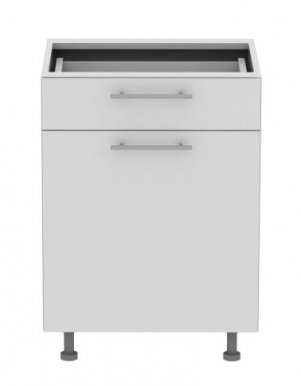 Standard D1D1S60 L/P 60 cm Laminat Base cabinet