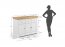 Marone Elite White/pine PLMEL42 Комод
