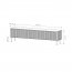 M-T Black E TV cabinet