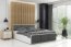 PANAMAX Upholstered ST-MET 140x200 Divguļamā gulta ar veļas kasti (Balta)