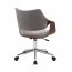 COLT Office chair walnut/grey