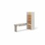 WOOW SET-10L (WO-11L,04 Oak Vicenza Bleached) Furniture set
