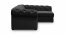 VAL/ XL z.f.sp pr.bok Chesterfield (glass buttons) Corner sofa