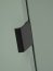 Sombra green 80-40-1D High cabinet 1 door with LED lighting