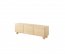 Style-Japandi G TV-Lowboard mit 3 Klappen und abgerundeten Fronten