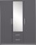 SmartSystem SRL2 Wardrobe with mirror