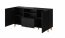 Pafos KOM 150 2D1S Chest of drawers Black