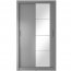 ArtiAR -06 Grey Skapis ar bīdāmām durvīm 120cm