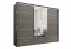 MARSYLIA 250 Sliding door wardrobe,Graphite matte