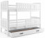 Cubus 2 Bunk bed with mattress 200x90 white