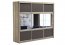 Salwador 250 Schwebetürenschrank (oak canyon/lava)