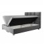 CANADA Box Springs 140x200 Bed with box (grey fabric Alfa 13)