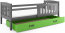 Cubus 1 Kinderbett 160x80 cm mit Matratze und Schublade,Graphit