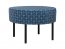 Lafu Пуф (Print Wachlarze 02 Gold Navy)