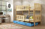 Cubus 2 Bunk bed with mattress 190x90 pine