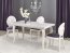 MOZART-ST 160-240 Ēdamgalds (izvelkams) white