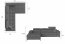 RIC-00 Corner sofa Right (Monolith)