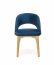 MARINO chair, color: velvet - MONOLITH 77 (dark blue)