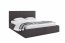 Hilton 160x200 Bed with box (graphite)