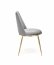 K460 Chair grey/gold