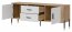 DAN-DT 01 Cremona Torro ozols/balts matēts TV Skapis