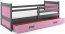 Riko I 190x90 Bed with a mattress Graphite
