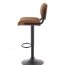 V-CH-H/88 Bar stool (Black/brown)