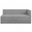 CROPP Sofa (Uttario velvet 2972 pelēks)