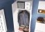 Claro CR-01 Kleiderschrank White mat/oak riviera