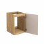 Luxor Beige 81-40-1D Sienas skapis zem galda virsmas 40cm