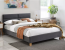 Sierra Velvet V160SZD 160x200 Bett,tap.150 grau