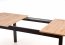 FLORIAN table artisan oak/black