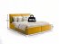 30125,120x200 Bed with bedding container (Mustard)