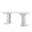 Star 05 (3 вставки) Обеденный стол (раздвижной) белый мат