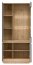MILTON-ML 06 Glass-fronted cabinet,Cremona torro oak/anthracite matt