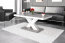 Xenon mini Coffee table (White gloss/Top grey gloss)