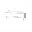 M-T Black F TV cabinet