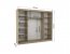 Denis Ds06 250 White/sonoma Wardrobe with sliding doors