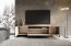 NOES AB RTV 200 cm Stand Cabinet,Artisan Oak/Black Matte