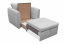 Bela 1 Sofa-bed (Dark grey fabric Alfa 19)