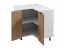 Total D90N, 90/90 Eckunterschrank,Puccini